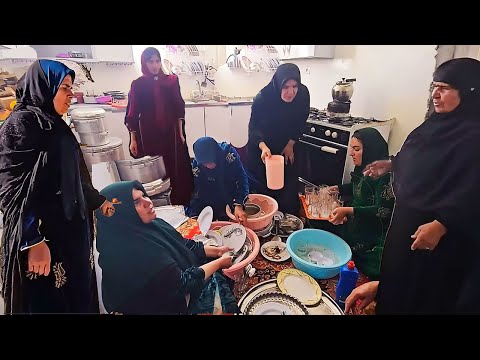 Funeral: Fariba and other women attend the ceremony