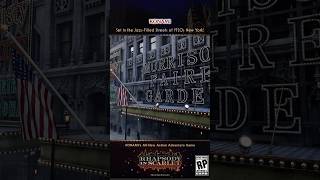舞台はジャズが鳴り響く​1920年代のニューヨーク！ ​- Rhapsody in Scarlet（ラプソディ・イン・スカーレット） | KONAMI