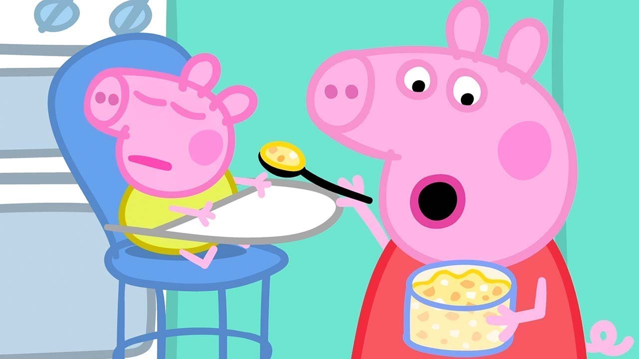 Peppa Pig S02 E31 : Het babyvarkentje (Engels)