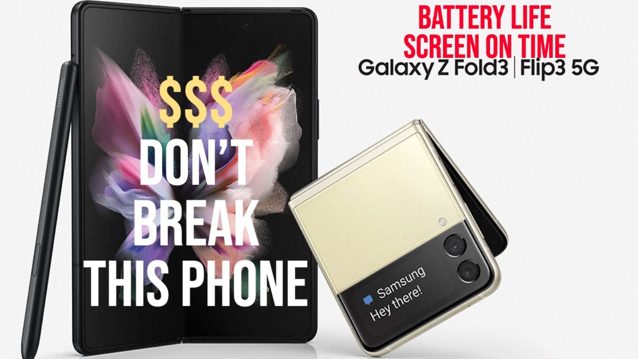 Galaxy Z Fold 3 How Much It Costs to Fix Screen | Galaxy Z Fold 3 Battery Life Screen on Time