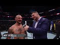 UFC Tampa: Cub Swanson Octagon Interview