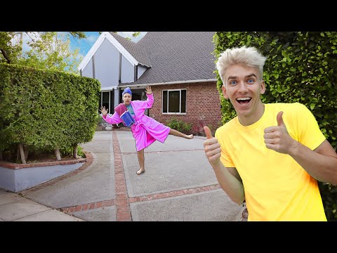 HOME ALONE PRANK ON GRACE SHARER!! (Spying On Sister For 24 Hours)