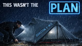 Durston X-MID 1p Tent - UNEXPECTED RAIN TEST - Did It Perform?
