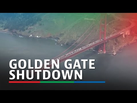 Pro-Palestinian protest shuts down Golden Gate Bridge in San Francisco for hours