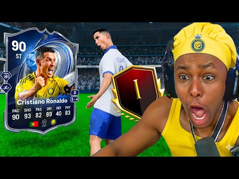 I CHOSE TOTY CRISTIANO RONALDO & GOT RANK 1! * CRAZY ENDING*