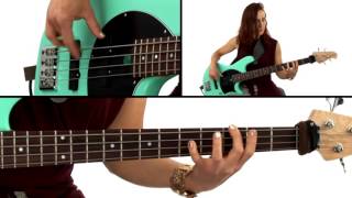Bass Guitar Lesson - #9 Trashcan Groove - Ariane Cap