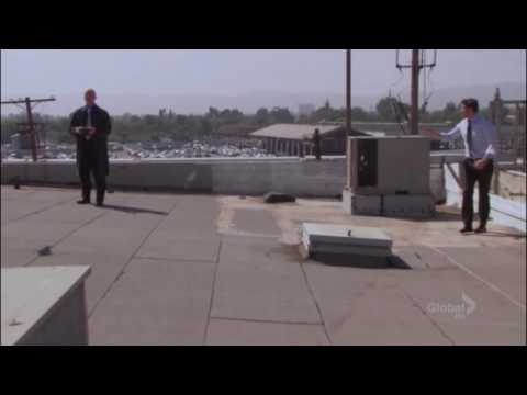 Creed flying a helicopter - The Office