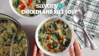 Stop and Shop Chicken and Rice Soup | Savory by Stop & Shop