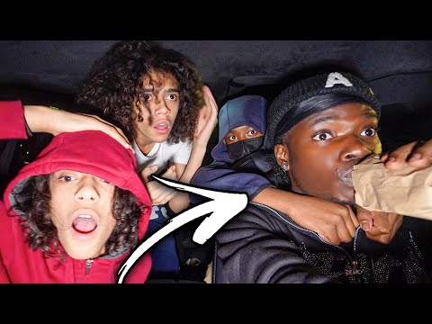 Drinking Fake Beer While Driving Rappers! (ft.Prince DK April & Bleu)