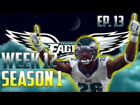 Madden 16 Eagles Connected Franchise: Week 12 vs. Lions [Ep.13] (Season 1)
