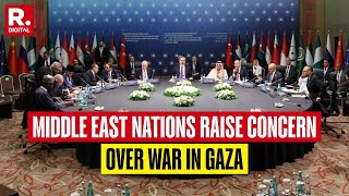 Foreign Ministers Of Middle East Nations Gather In Turkey Antalya, Rai