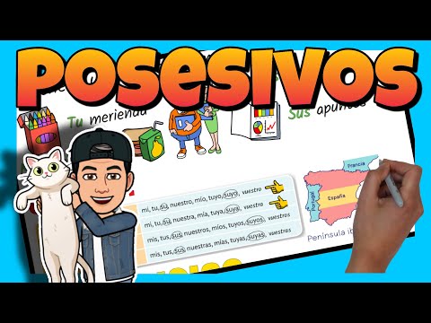 📚 Los POSESIVOS para NIÑOS de PRIMARIA