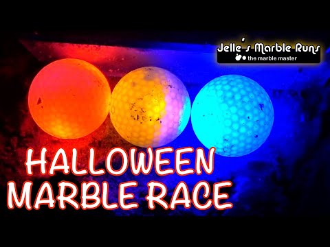Halloween Marble Race 1 - Jelle's Marble Runs