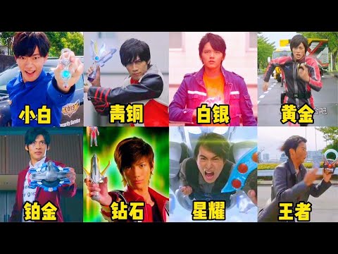 假如奥特曼大结局变身有段位，罗布兄弟跳窗变身，王者变身太燃了