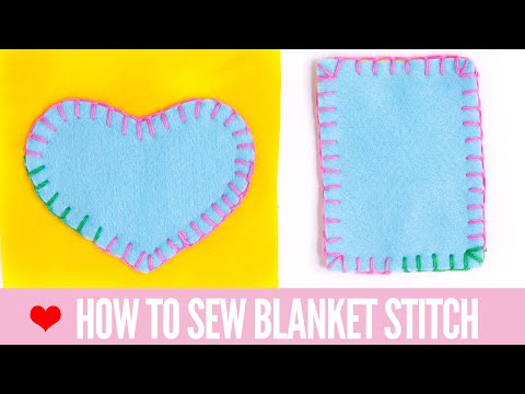 Blanket Stitch Tutorial: Easy for Beginners