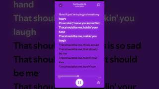 Download lagu That Should Be Me Sped Up • Justin Bieber mp3