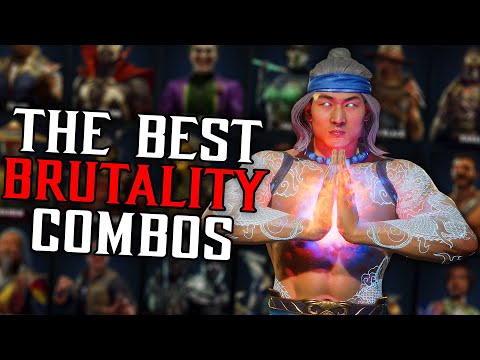 EVERY Characters BEST BRUTALITY COMBO in Mortal Kombat 11... *PART 2*