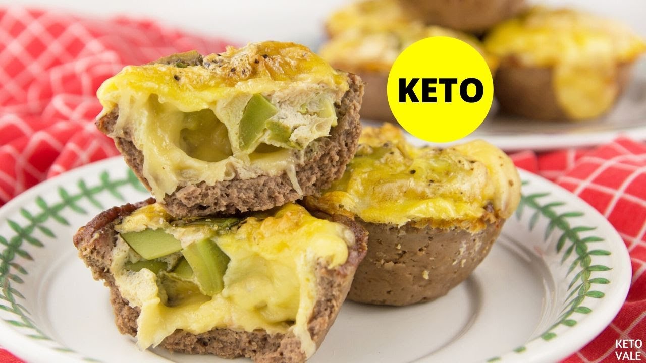 Avocado Breakfast Muffins Low Carb Keto-friendly Recipe