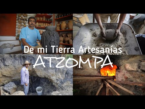 DE MI TIERRA ARTESANÍAS | Documental | Las minas de barro em Atzompa #oaxaca