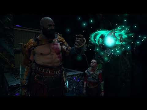 God of War Ps4 - Witches cave lower lvl chest PART 1 - (HORN OF BLOOD MEAD) Rage meter READ DESCRIP