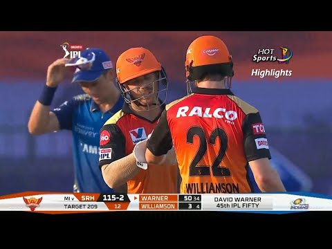 Match 17 - Mumbai Indians vs Sunrisers Hyderabad | Full Match Highlights | IPL 2020