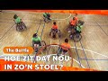 HET LIJKT ME ENG OM TE VALLEN | THE BATTLE ROLSTOELBASKETBAL | ZAPPSPORT