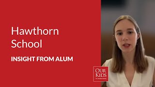 Hawthorn School, Alumnus Video Review from Jane Zuchelkowski