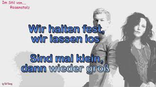Rosenstolz -  Wenn es jetzt losgeht - Instrumental