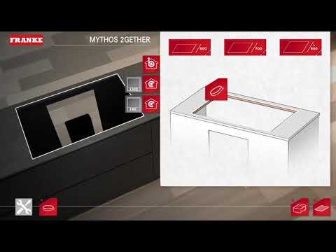 Franke Hob Integrated Hood Mythos 2gether (3105001001) - Τρόποι Εγκατάστασης