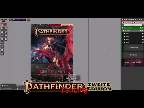 Pathfinder: Foundry VTT Modul "Zeit der Asche" von Ulisses