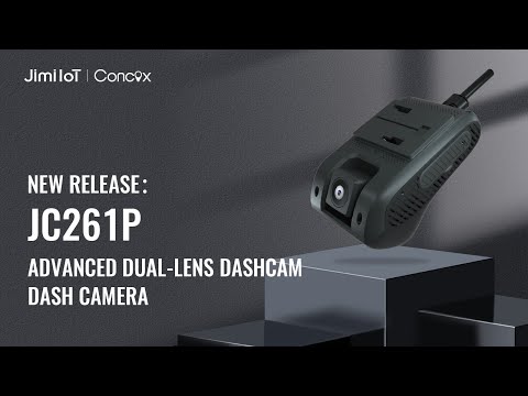 JC261P ADAS-Capable Integrated 2CH Dashcam for More Fleet Insight and Higher Operating Efficiency