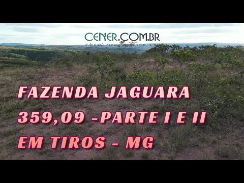 Cener Imóveis 3035 Fazenda Jaguara com 359,04 ha por 1.800.000,00 em Tiros MG