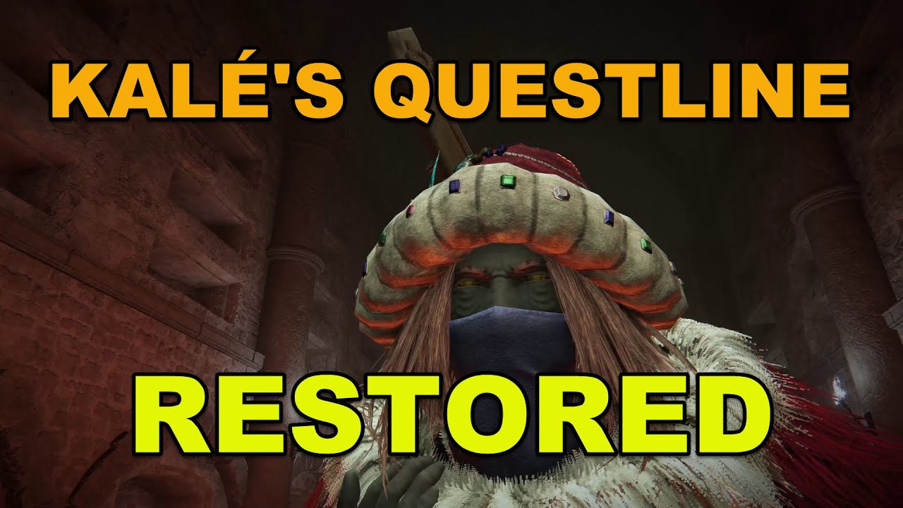 Merchant Kal&eacute; Full Questline Restored #eldenring - YouTube