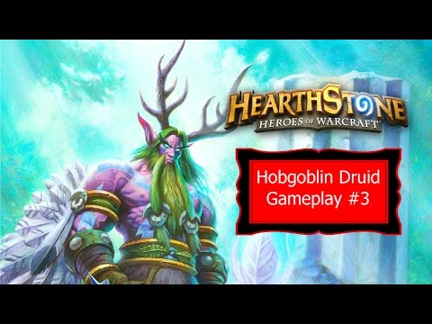 Hearthstone GvG Hobgoblin Druid Vs Druid (GvG Gameplay)