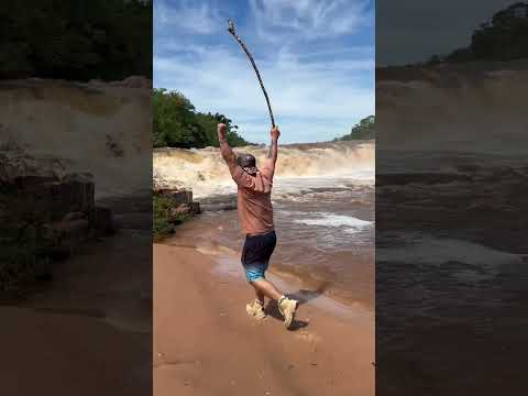 Cachoeira do Salto do Pirapó: um pedacinho do paraíso em Juti-MS #matogrosso #cachoeira #viagem