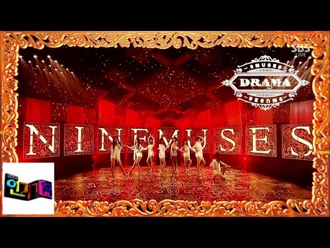 [Nine Muses (9muses)] Intro + Drama (Drama) @ Popular song Inkigayo 150125
