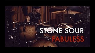 Stone Sour - Fabuless (drum cover by Vicky Fates)