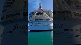 Symphony of the Seas docked in Falmouth Jamaica. #beautiful #travel #cruise #jamaica #sea #fun