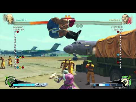 c192r1b1c [Balrog] vs profecery [Gen] SSF4 Japanese Online Ranked Matches - TRUE-HD
