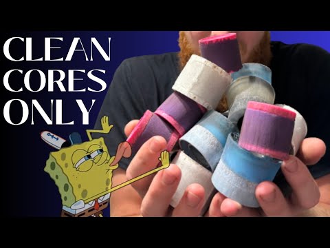 Coring a bunch of wheels