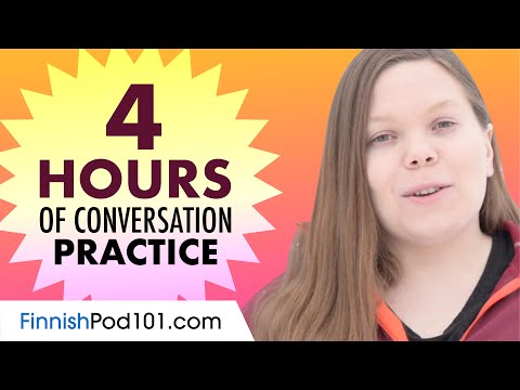 4 Hours of Finnish Conversation Practice - Improve Speaking Skills