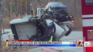 Harnett County road opens hours after 2 die in crash