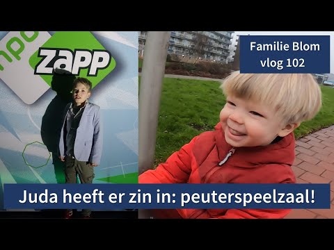 Naar de Zapp Awards en Juda voor het eerst naar de peuterspeelzaal - Familie Blom #vlog 102