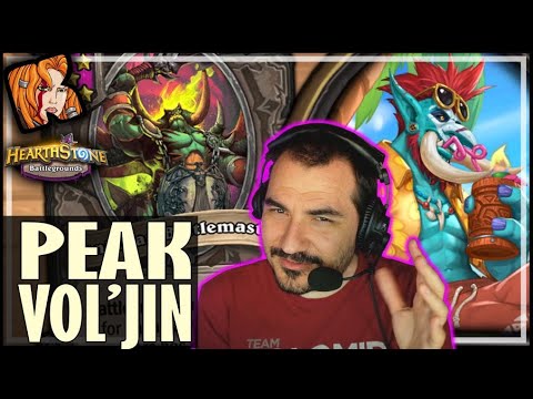 THIS IS PEAK VOL’JIN! - Hearthstone Battlegrounds