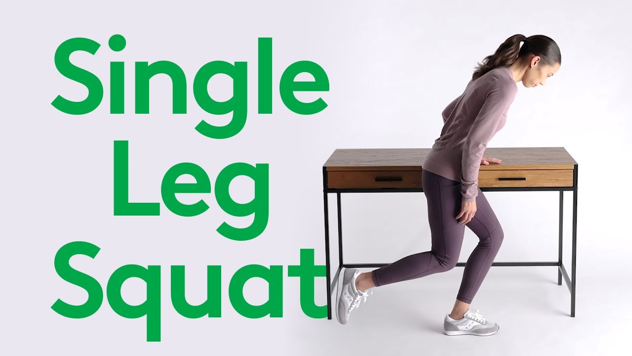 How to do a Single Leg Squat: A Guide from Physical Therapists - YouTube