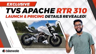 The TVS Apache RTR 310 has been under development, ever since the Apache RR 310 debuted in 2017. Although the launch has been delayed due to the partnership between BMW and TVS, the official launch of the Apache RTR 310 is expected sooner than later. Now, we have got hold of some exclusive details about the upcoming TVS Apache RTR 310, and in this video, we will tell you its exact launch date, pricing details, specifications, and more.