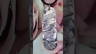 800 Silver Pendant & Leather necklace today ✅️ #handmade #jewellery #l