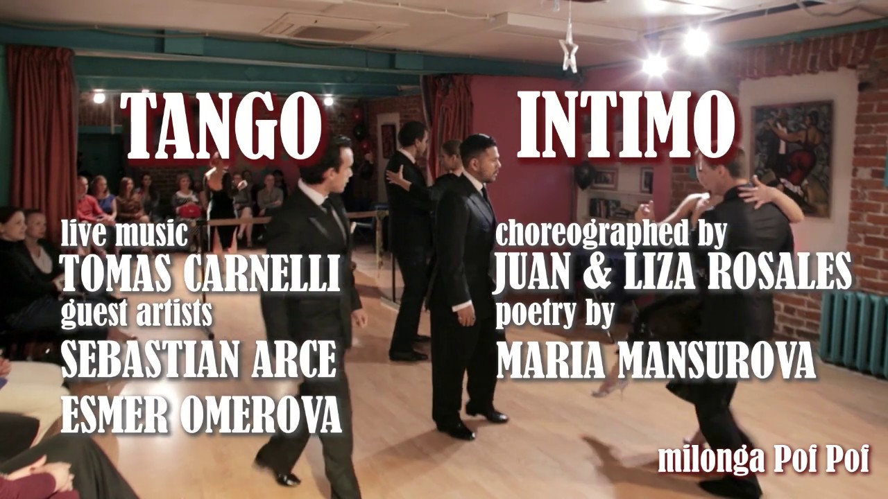Отрывок из спектакля Tango Intimo - Ojos negros