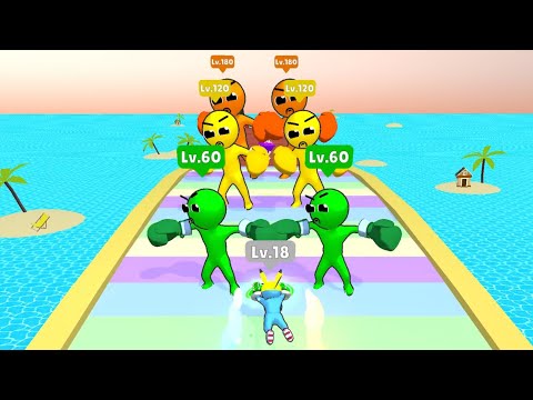 Level Up Runner - All Levels Gameplay Android, iOS