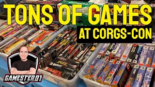 Retro Game Galore at CORGS Con - Vendor Hall Recap - Gamester81